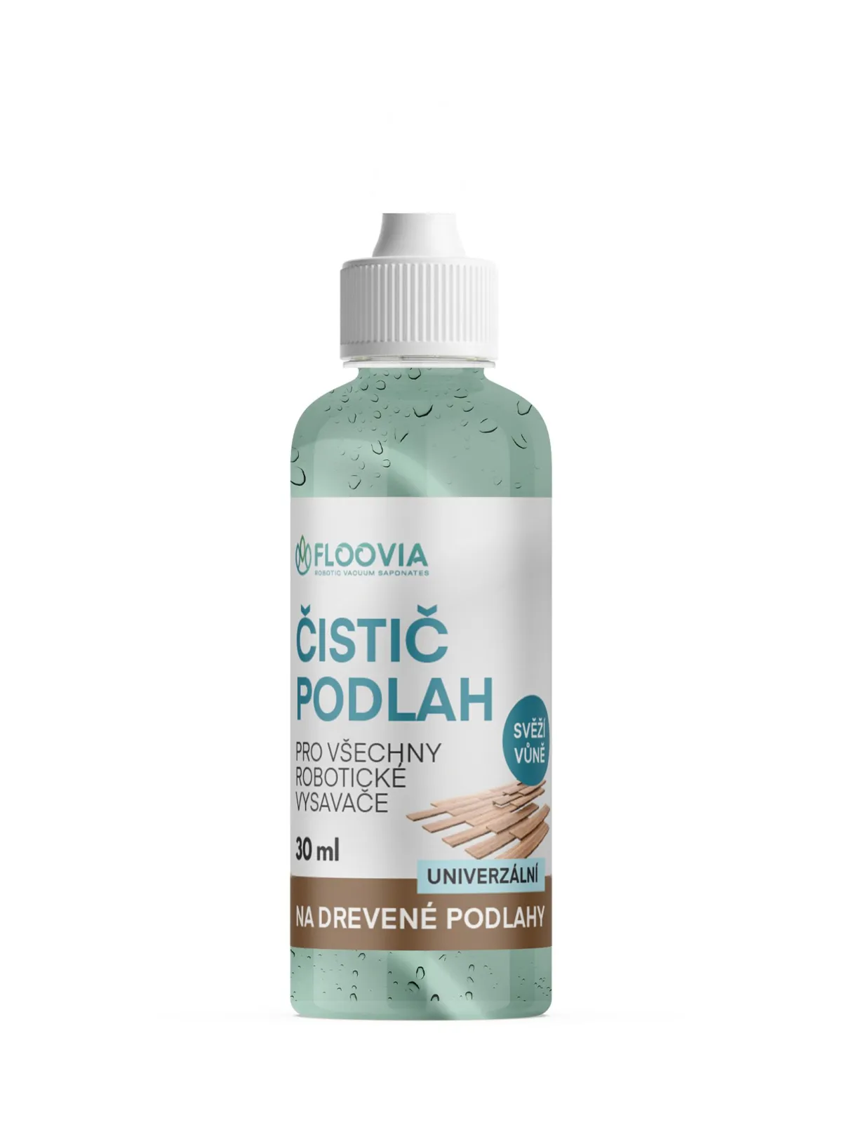 Čistič podlah do robotického vysavače Floovia, na dřevěné podlahy — obrázek 3