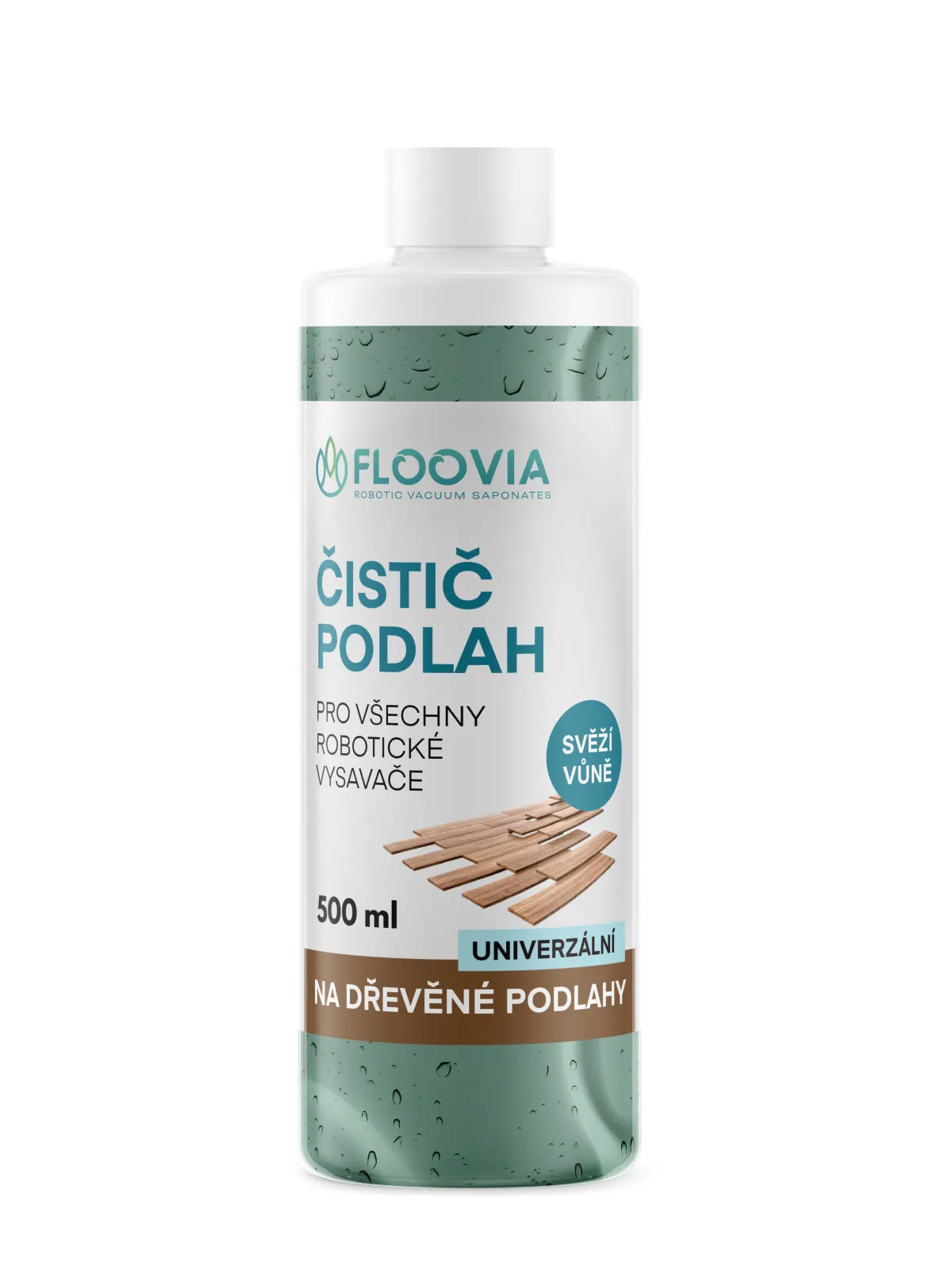 Čistič podlah do robotického vysavače Floovia, na dřevěné podlahy — obrázek 2