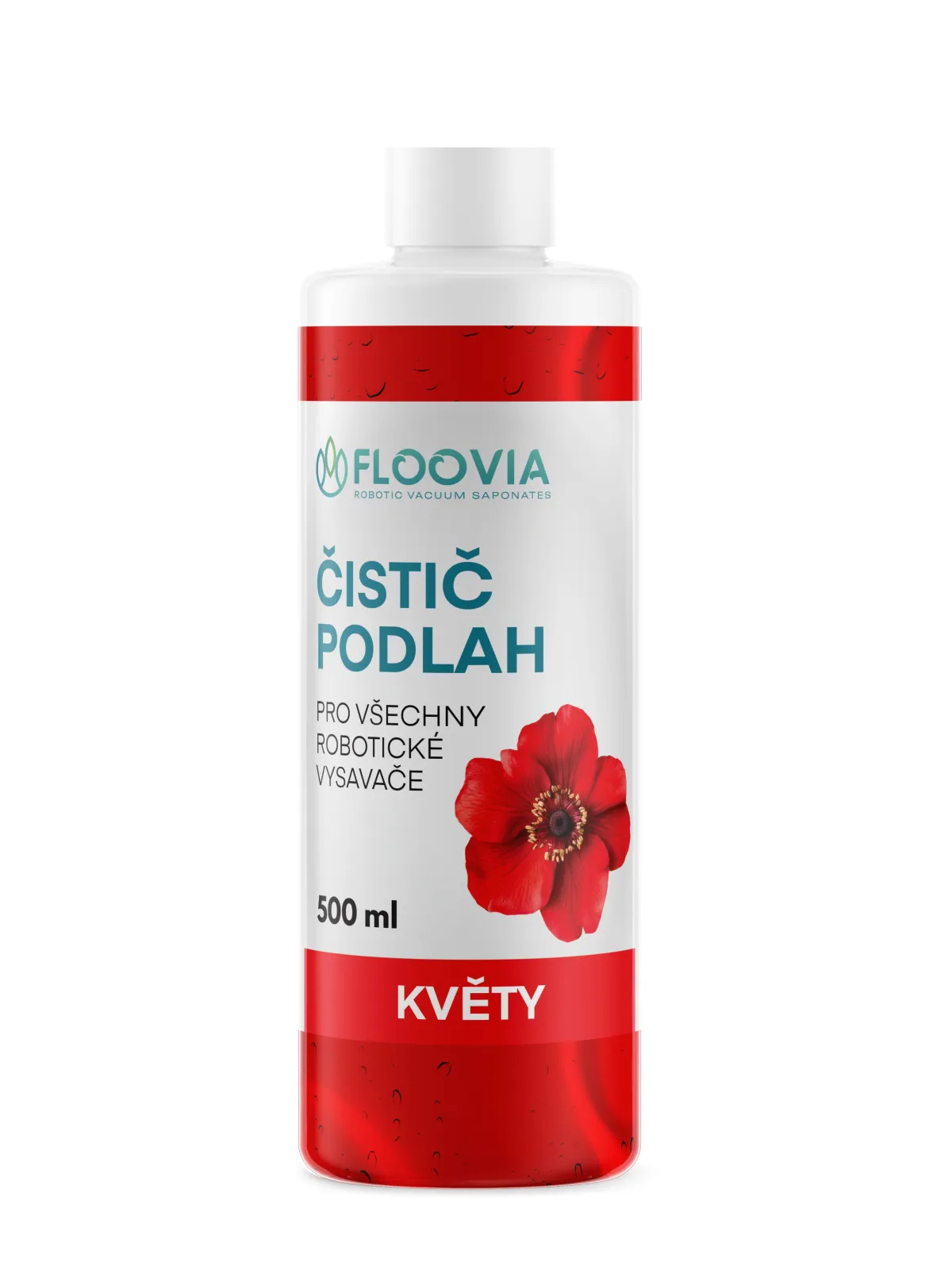 Čistič podlah do robotického vysavače Floovia, květinová vůně — obrázek 2