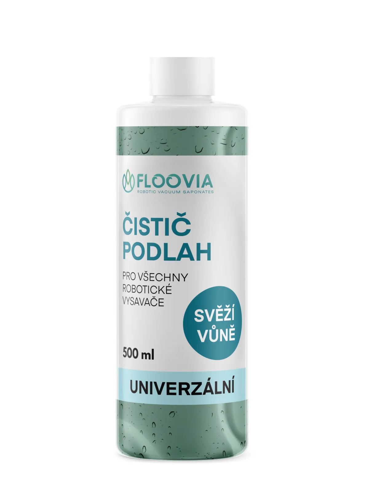 Čistič podlah do robotického vysavače Floovia, univerzální svěží vůně — obrázek 2