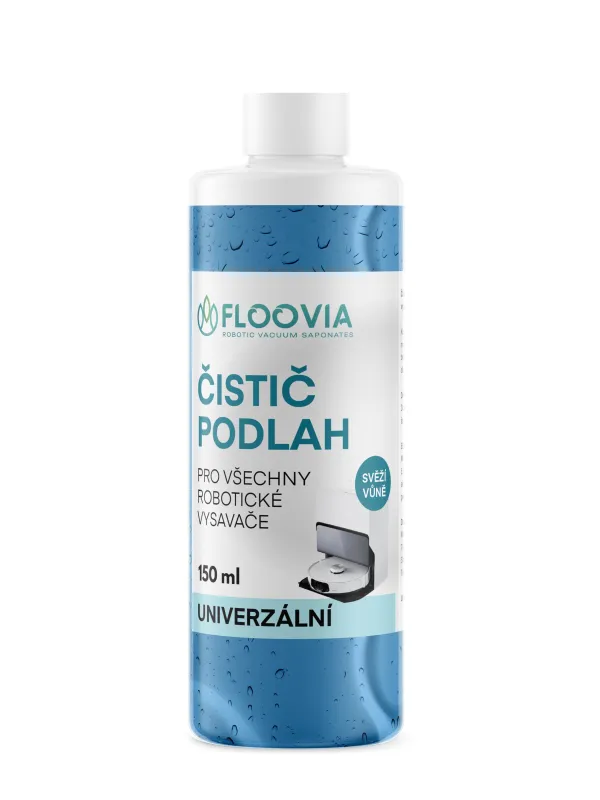 Čistič podlah do robotického vysavače se samočisticí stanicí Floovia, univerzální svěží vůně