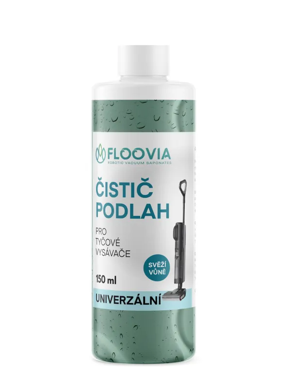 Čistič podlah do tyčového vysavače s mopem Floovia, univerzální svěží vůně
